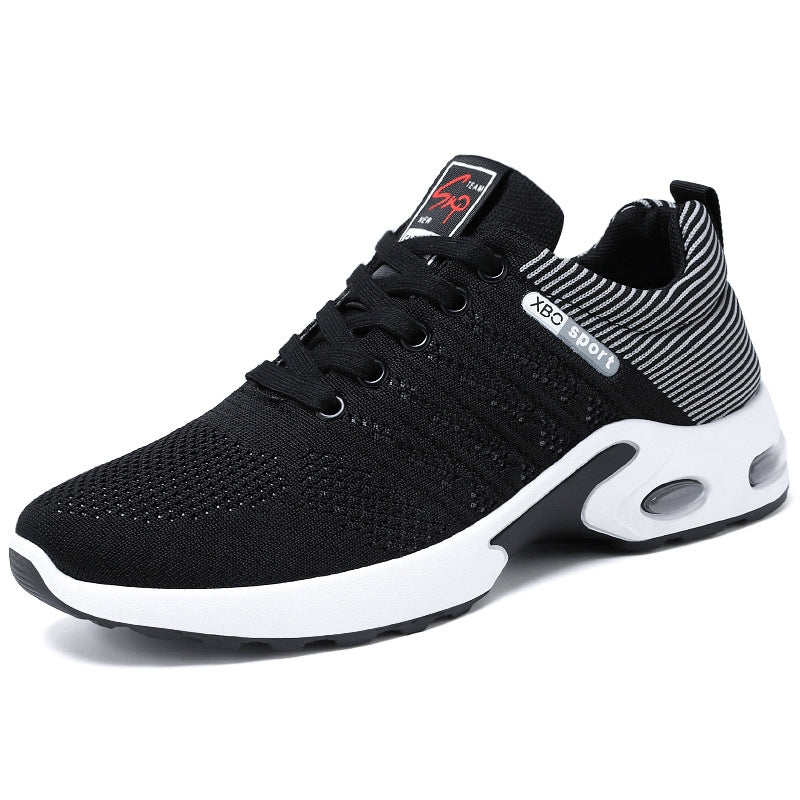 Red unisex orthopedic sneakers, offering foot pain relief & breathable comfort.