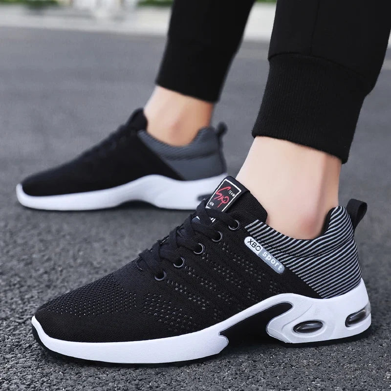 Blue unisex orthopedic walking shoes with superior arch support for active wear.