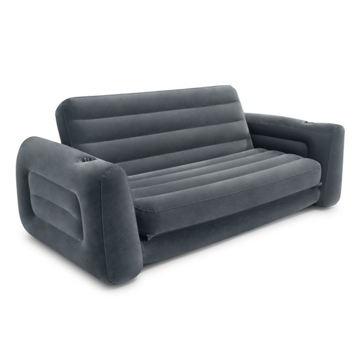 Unisex outdoor inflatable lounger, portable air couch for camping & beach