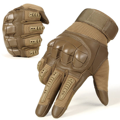 Pair of black unisex multi-sport gloves, ideal for hiking, cycling, and cold-weather adventures
