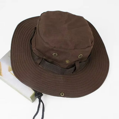 Breathable camping sunhat, essential gear for sunny excursions