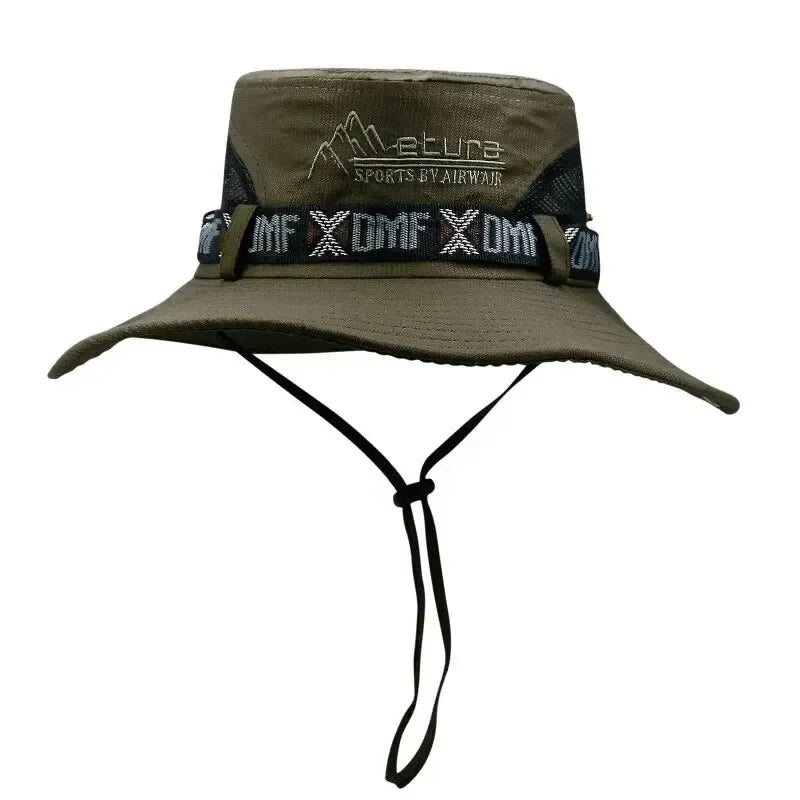 Foldable, unisex sunhat in a neutral tone, perfect for any outdoor pursuit