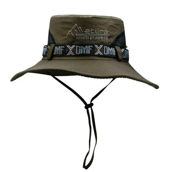 Foldable, unisex sunhat in a neutral tone, perfect for any outdoor pursuit