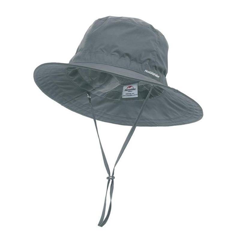 Unisex hiking hat with adjustable strap, ideal for sun protection during outdoor adventure and travel.