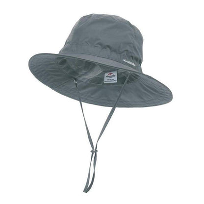 Unisex hiking hat with adjustable strap, ideal for sun protection during outdoor adventure and travel.
