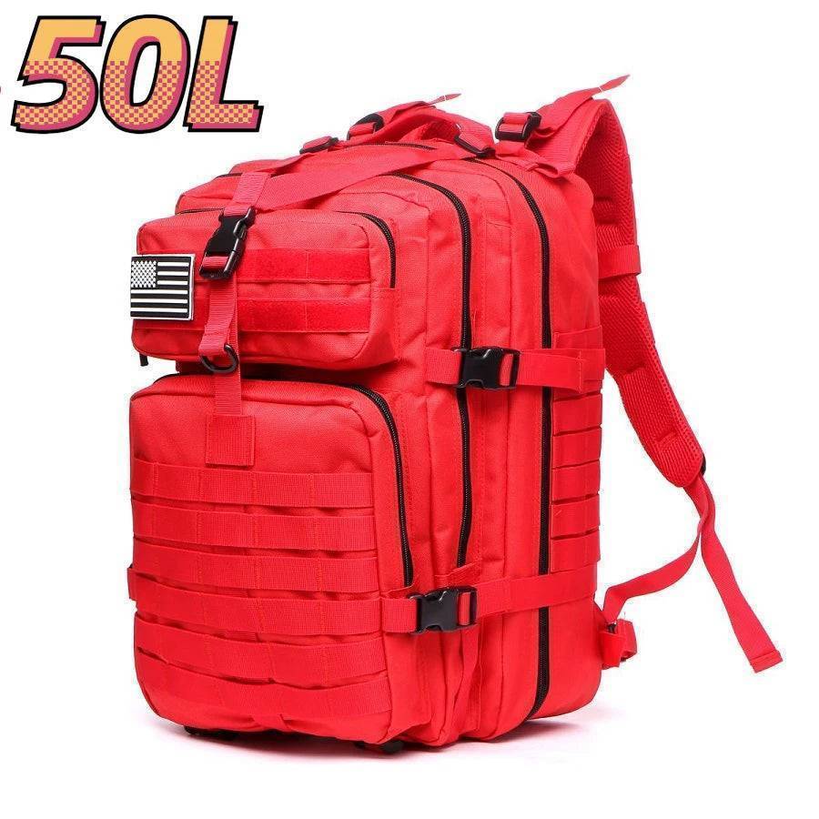 Unisex outdoor rucksack, waterproof material for all-weather protection