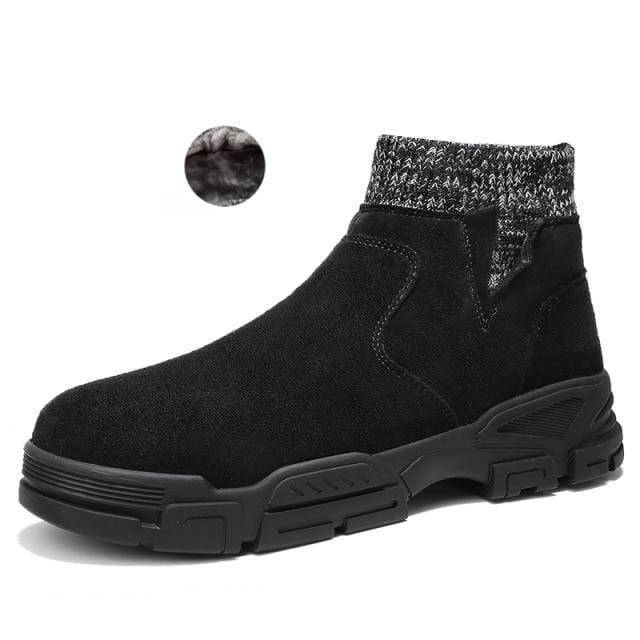 Close-up of unisex trekking boots showing corduroy texture and robust sole for outdoor use