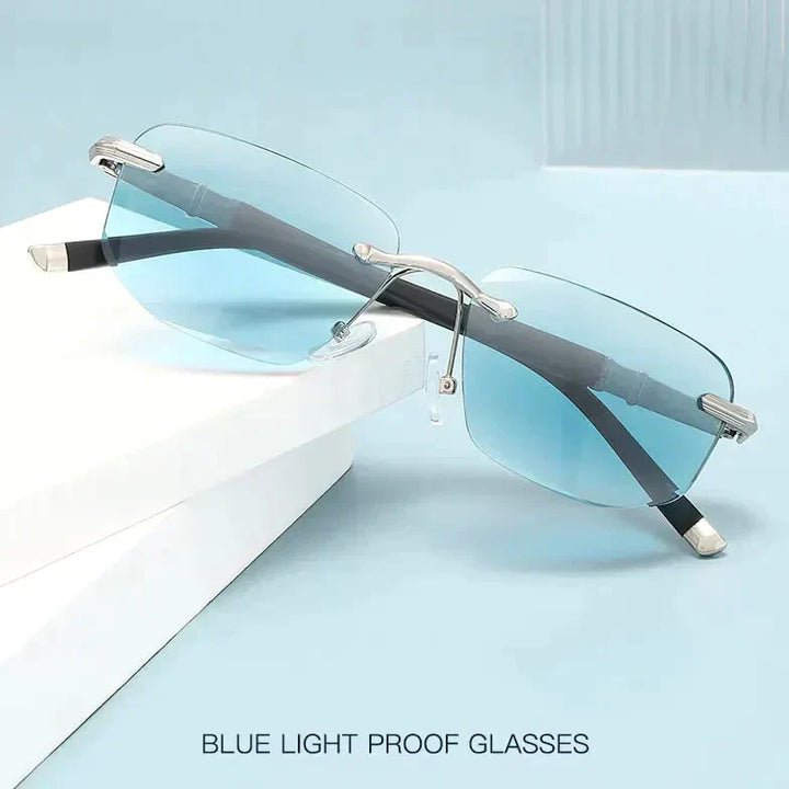 Photochromic blue light reading sunglasses: Polarized, UV protected eyewear for presbyopia. Lightweight & stylish.