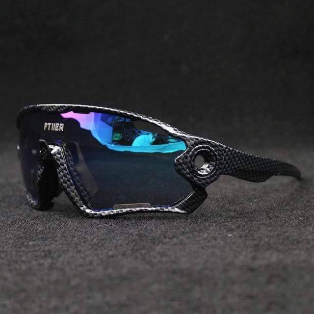 Adaptive photochromic UV400 sunglasses, unisex design for various outdoor sports