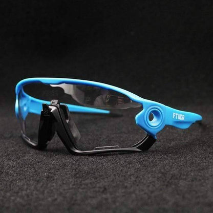 Unisex photochromic UV400 sunglasses, perfect eyewear for fishing and other outdoor sports