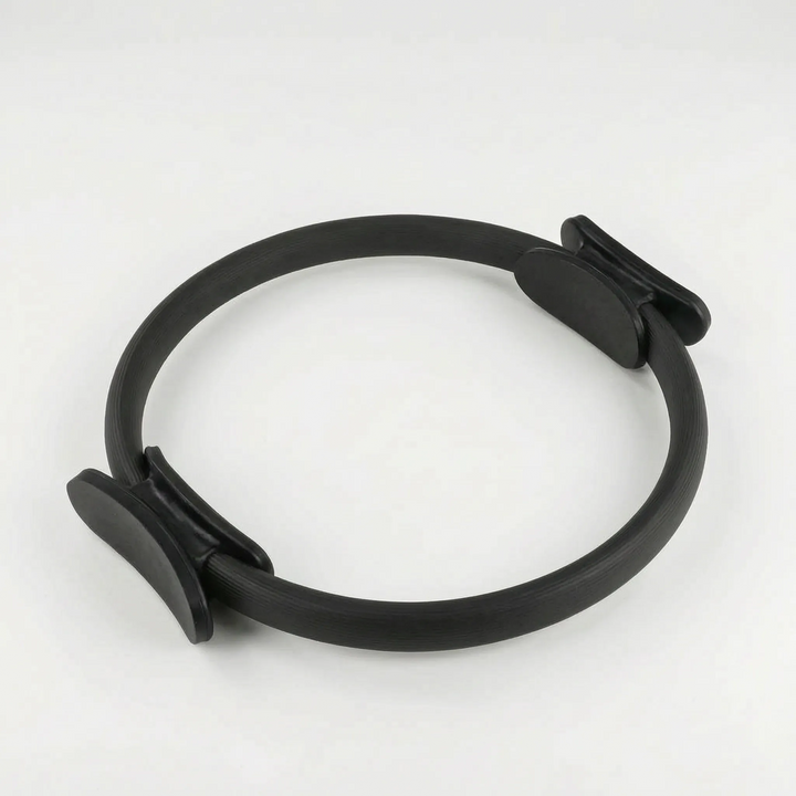Portable Pilates resistance ring for home workouts & core conditioning. Enhance your fitness & exercise routine.