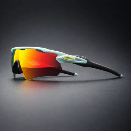Unisex polarized performance sunglasses for sports & activewear, offering UV protection.