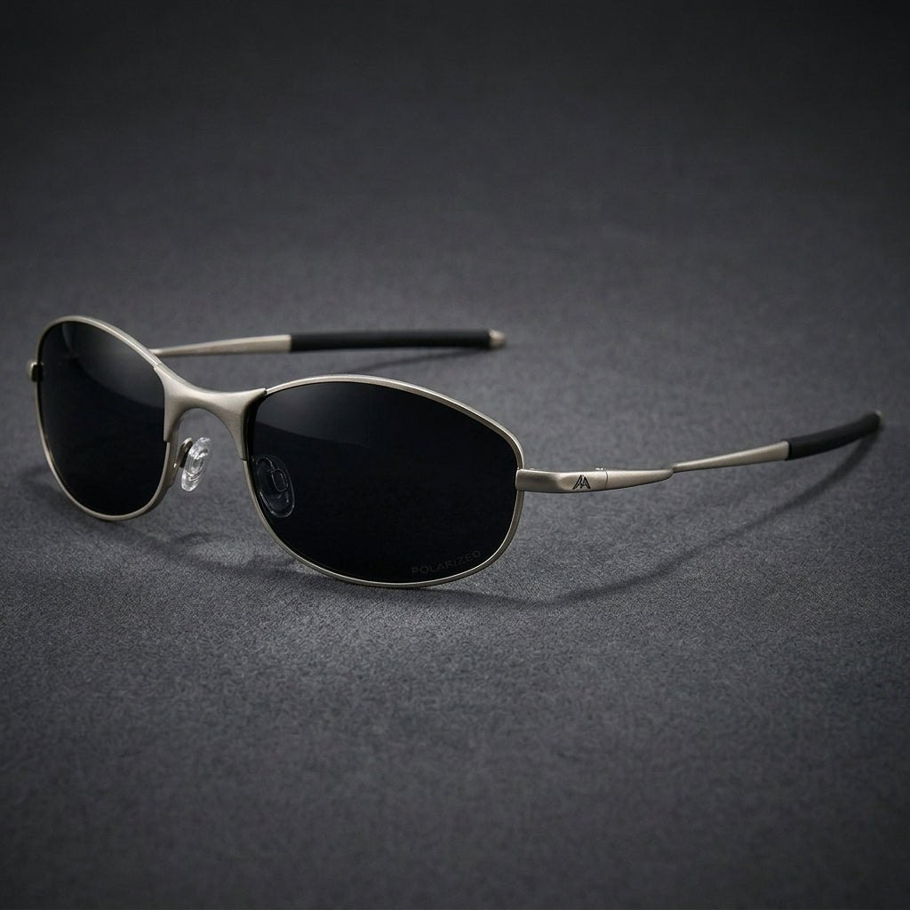 Polarized sport sunglasses ensuring glare-free, clear vision; perfect unisex active eyewear for all outdoor sports.