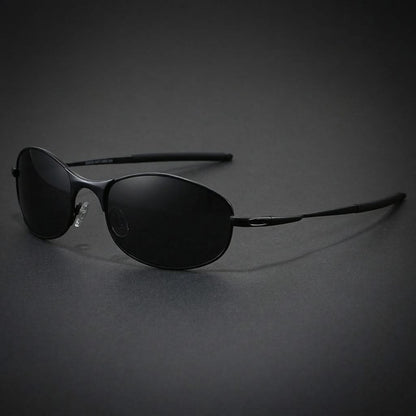 Polarized sport sunglasses, ideal for driving. Reduces glare, provides UV protection & clear vision.
