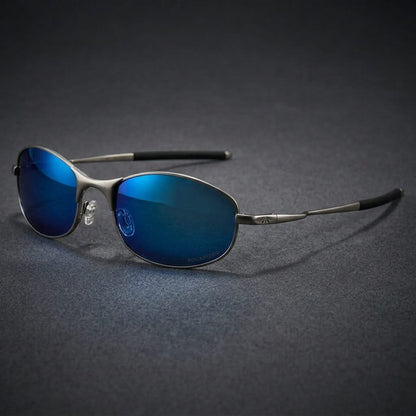 Durable polarized sport sunglasses for fishing. Enhances vision, offers UV protection & glare reduction.