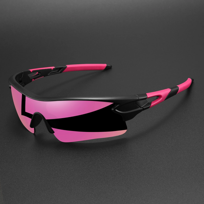 High-performance polarized sport sunglasses offering superior anti-glare, UV protection for all outdoor activities.