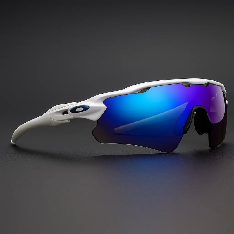 Lightweight polarized sports eyewear, ideal for men and women during cycling, running & active outdoor sports; UV protective.
