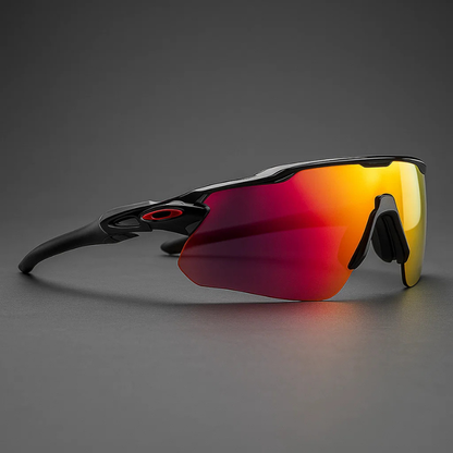 High-performance polarized sports sunglasses with advanced glare reduction and UV protection for running, cycling & outdoor use.