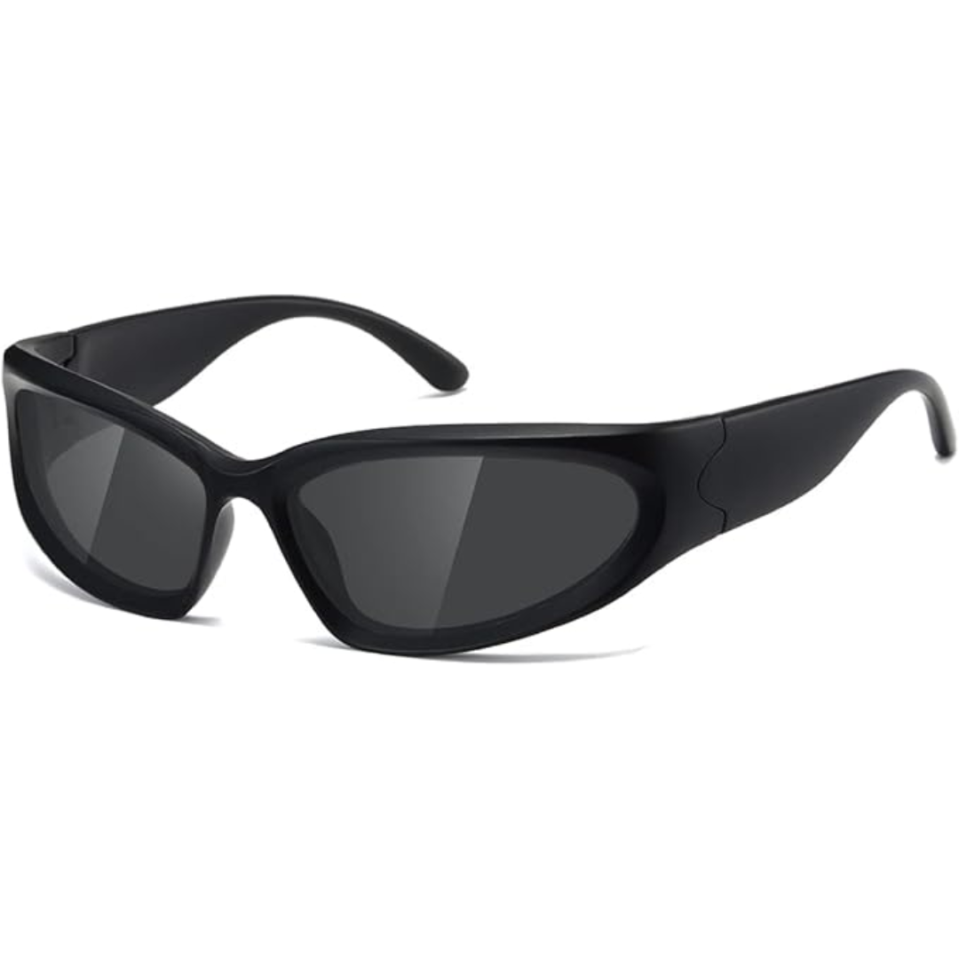 Unisex polarized sports sunglasses, SwiftWrap, ideal for active lifestyles & UV protection.