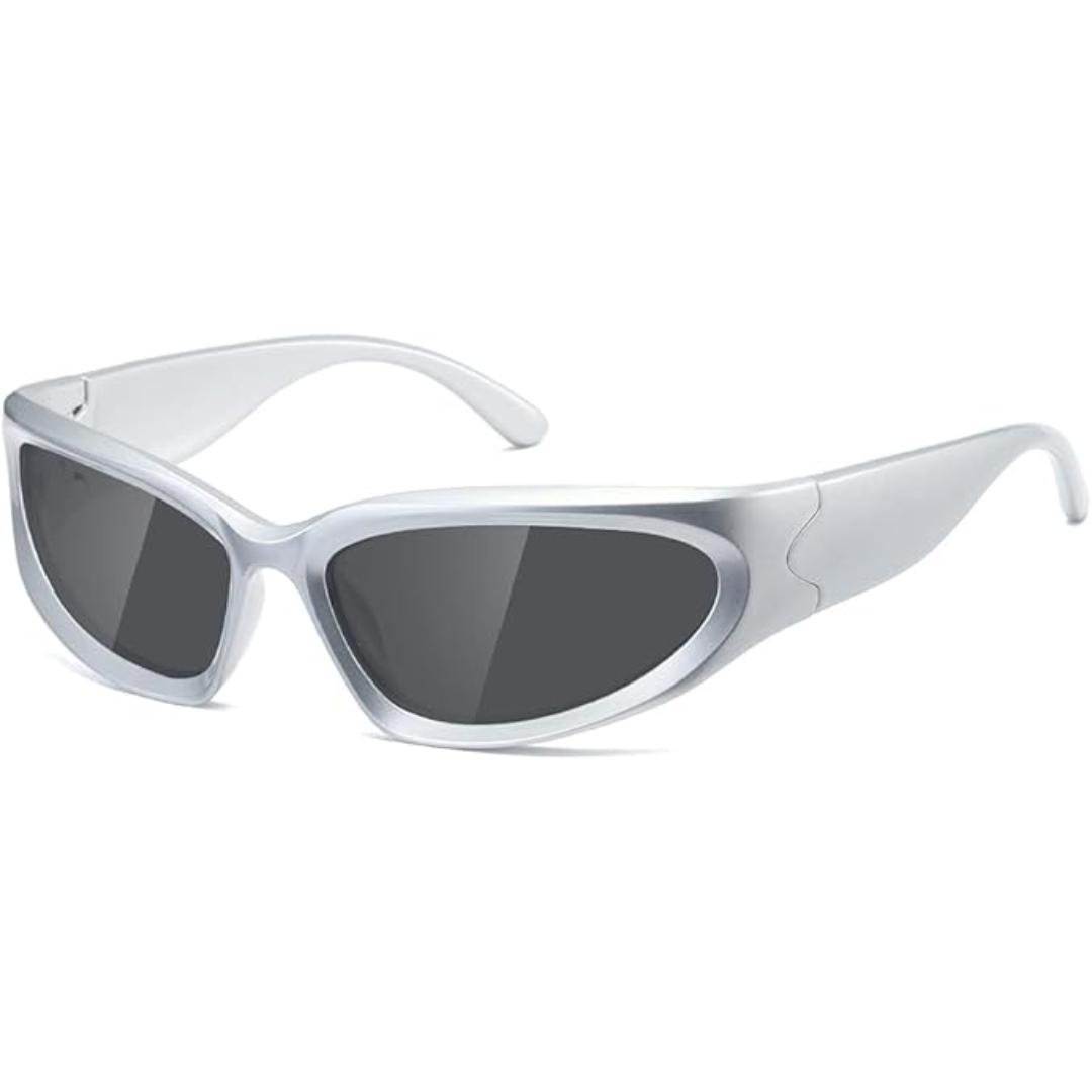 Glare-reducing polarized sunglasses, SwiftWrap, for running, cycling & outdoor sports.
