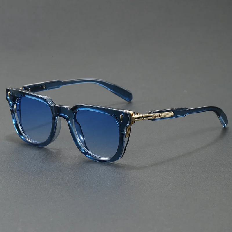 Unisex polarized square sunglasses with UV400 protection & glare reduction, lightweight fashion eyewear.