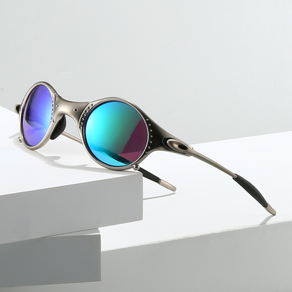Stylish unisex polarized sunglasses providing UV protection for various outdoor sports & active lifestyles.