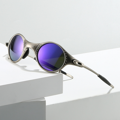 High-performance polarized shades for outdoor activities, ensuring clear vision & robust UV protection for sports.