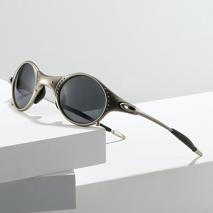 Modern unisex polarized sunglasses, lightweight and durable, great for cycling and all outdoor activewear.