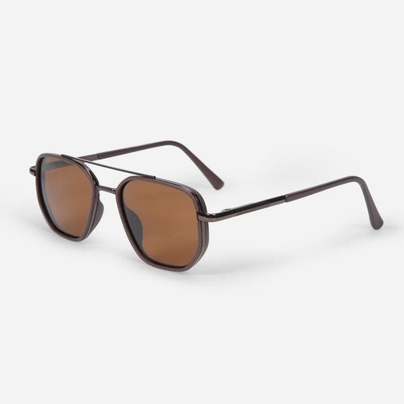 Unisex polarized sunglasses with glare reduction & UV protection. Ideal for outdoor activities & driving.