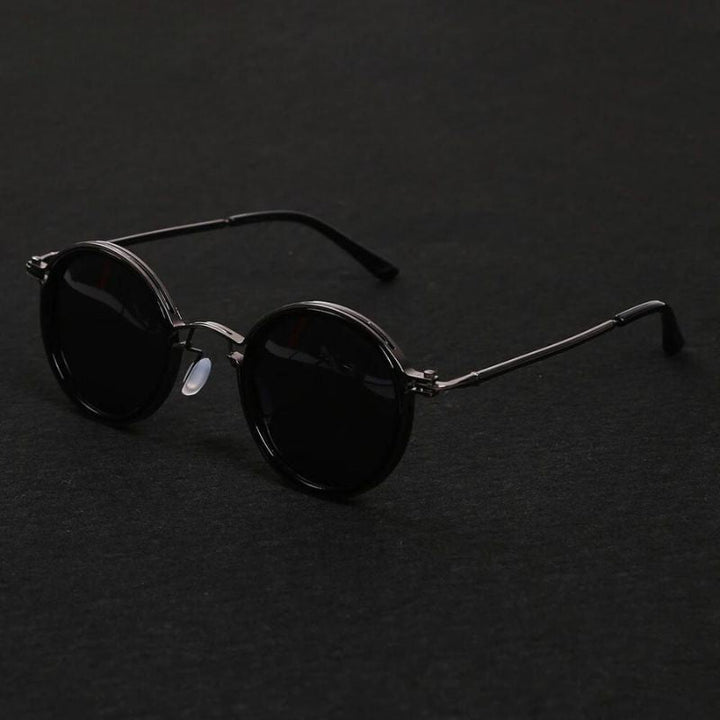 Trendy unisex sunglasses, a fashionable polarized eyewear accessory for everyday style and UV protection.