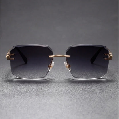 Anti-glare unisex sunglasses with polished beveled edge, lightweight and durable eyewear.