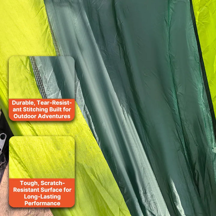 Adventure-ready unisex hammock with mosquito net for hiking and nature trips.