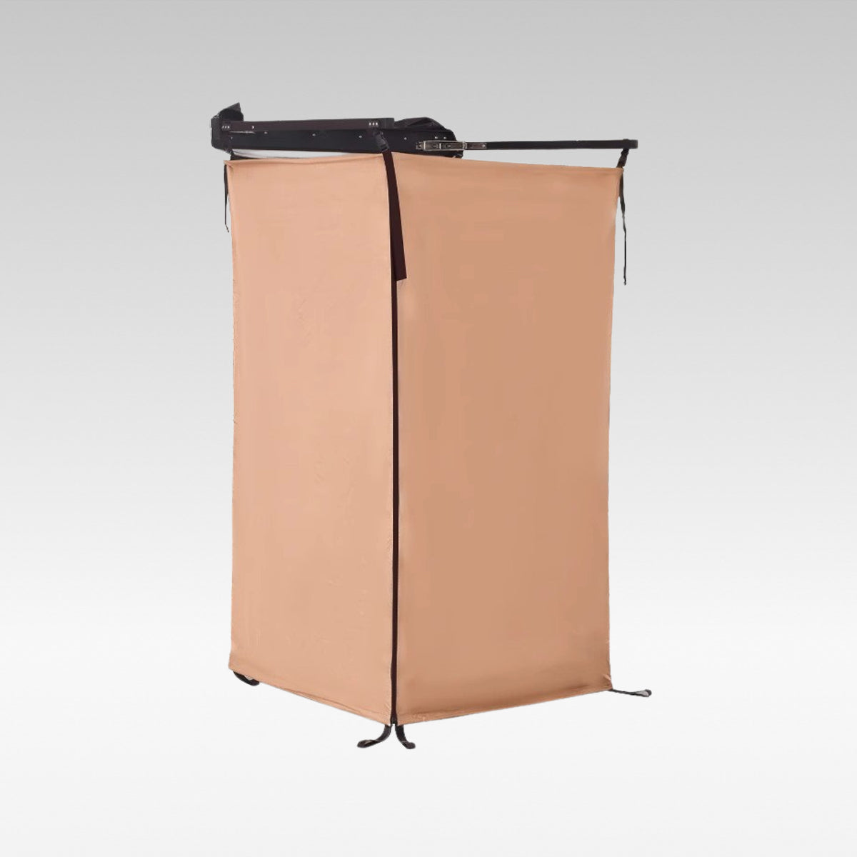 Unisex portable car-mounted privacy shelter tent for camping and outdoor showers, versatile travel gear.