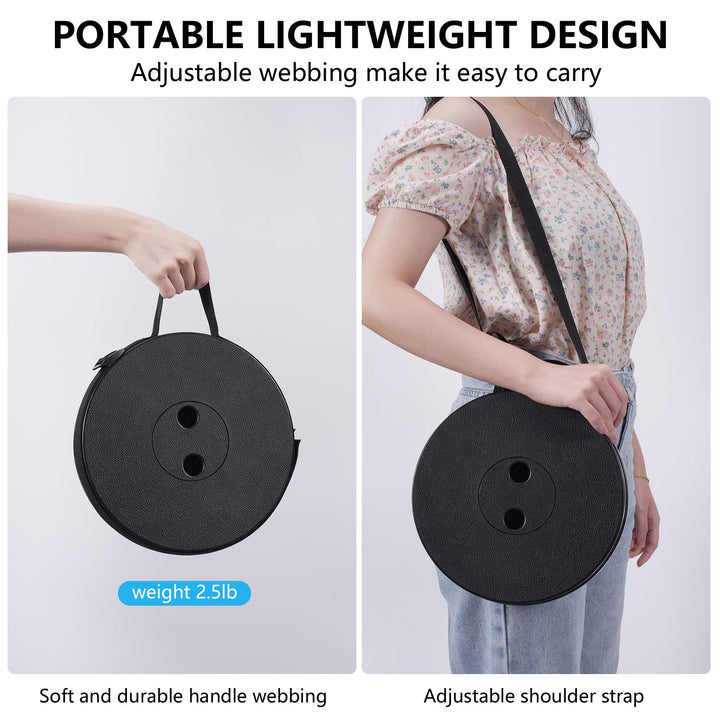 Durable camping gear portable stool, perfect for hiking and fishing, unisex design