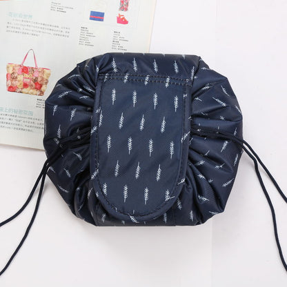 Waterproof drawstring gym bag, portable travel organizer for toiletries, great for active lifestyles.