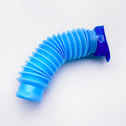 Discreet portable urinal, ideal emergency toilet for camping, hiking & outdoor activities. Unisex urination device.