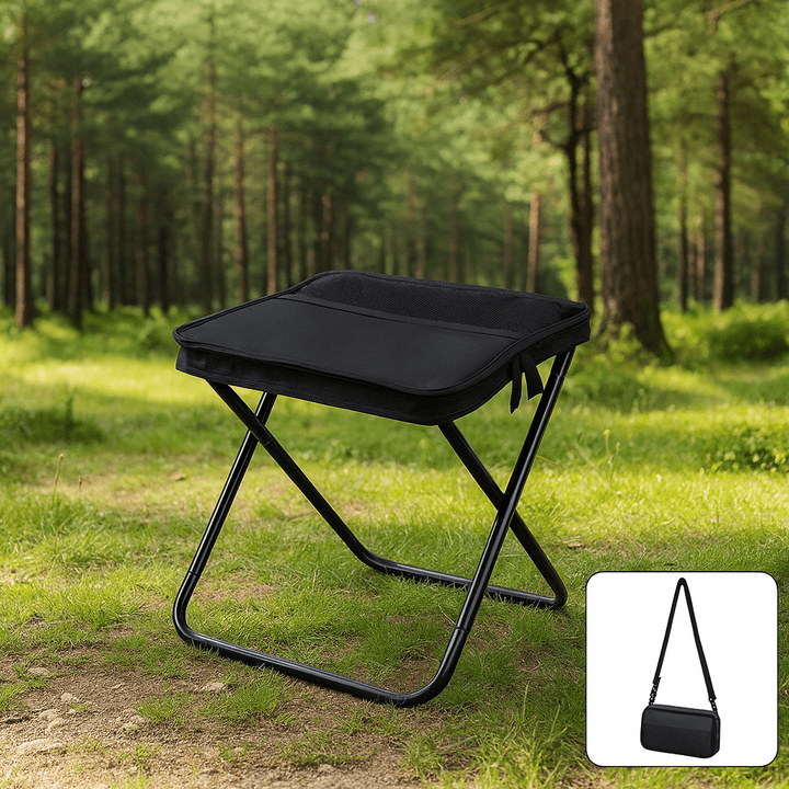 Waterproof folding chair backpack, durable outdoor gear for all adventures.