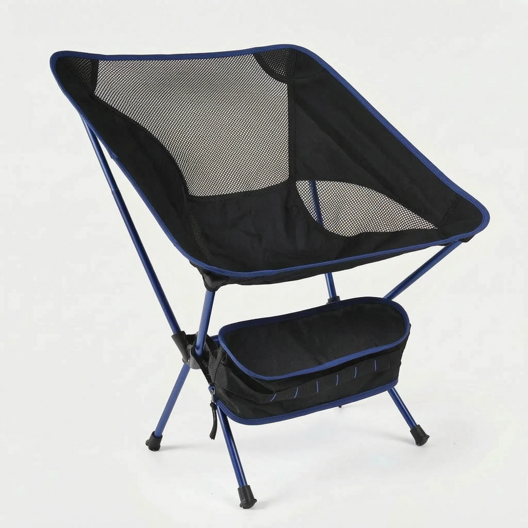 Versatile portable folding chair for outdoor events, camping, beach & more. Lightweight, compact travel seating.
