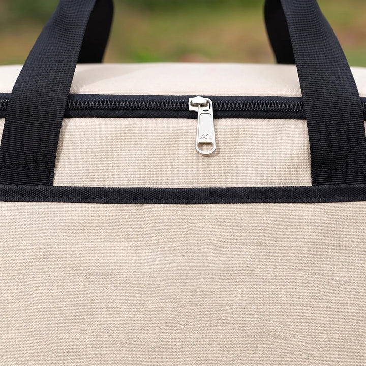 Spacious insulated cooler bag, ideal for outdoor picnics, travel, and family outings. Keeps food fresh.