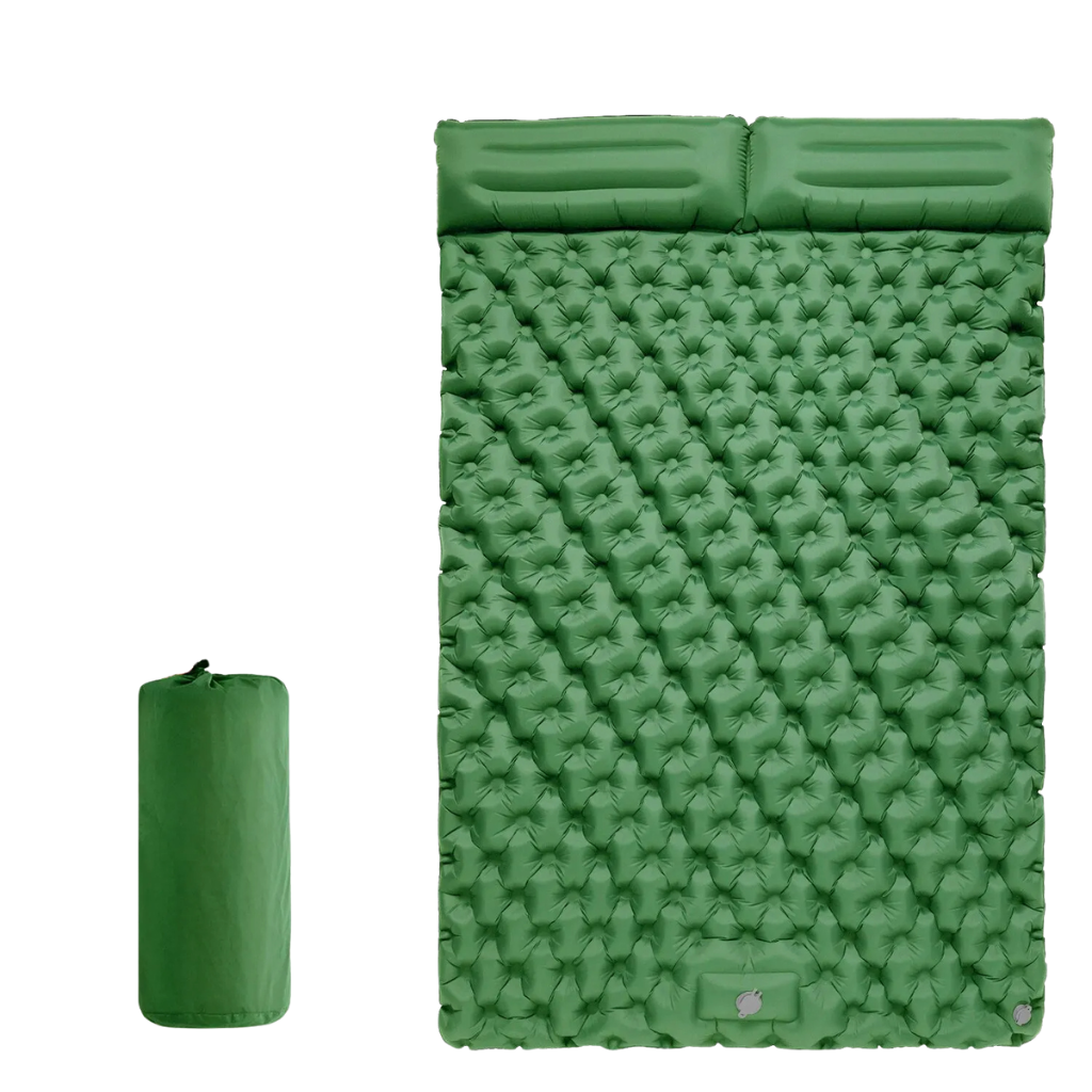 Unisex portable outdoor camping air mattress, lightweight for hiking and adventure travel
