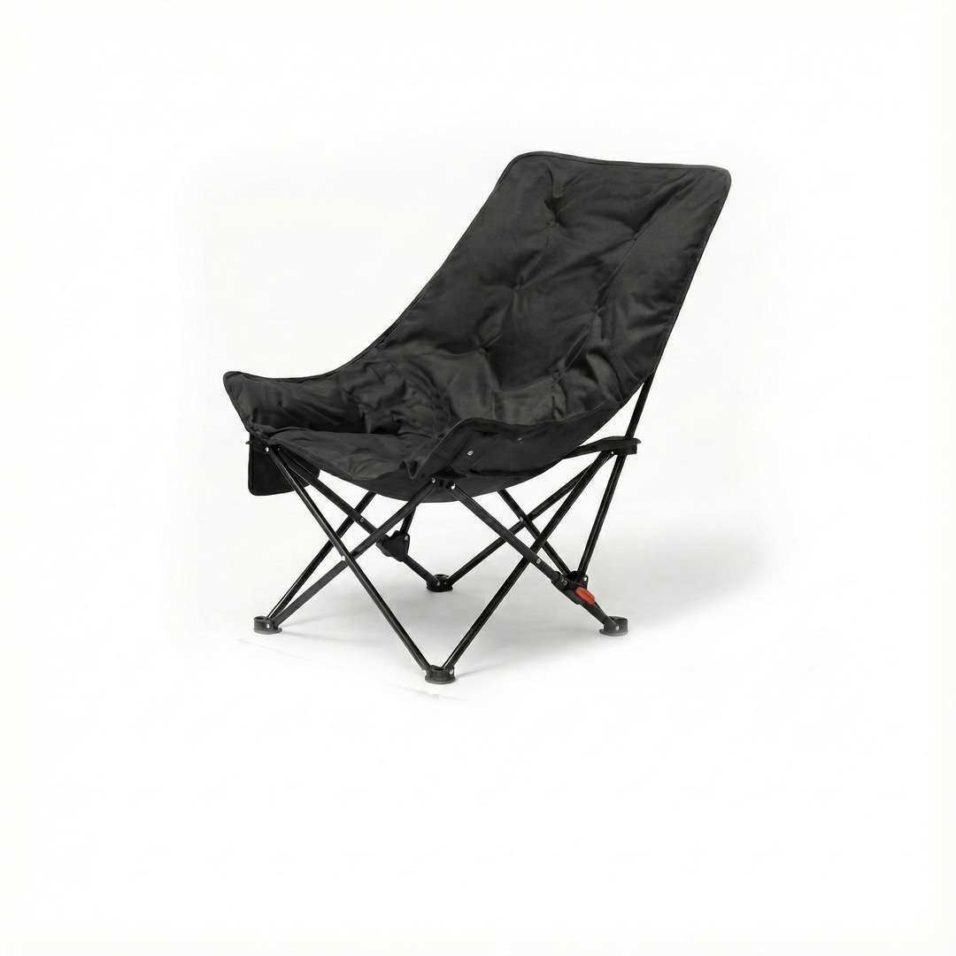 Unisex portable outdoor chair with reclining back, durable and comfortable for any adventure