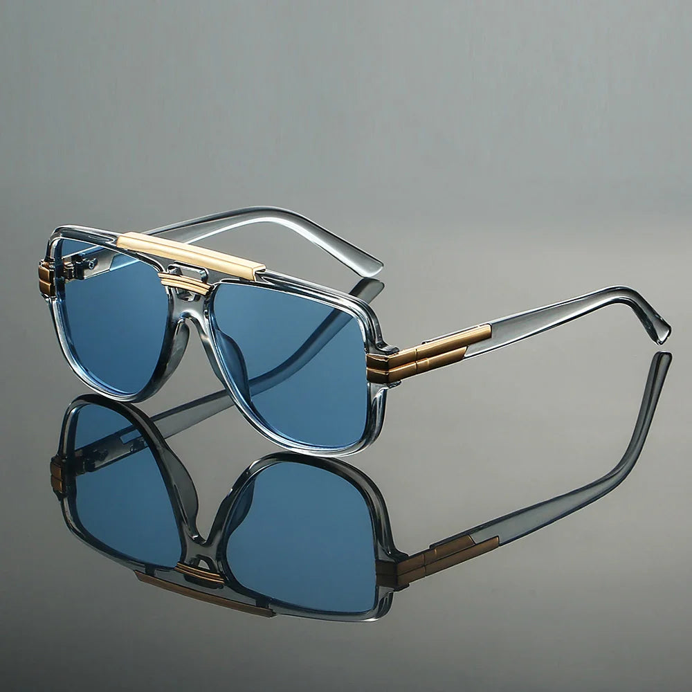Unisex premium sunglasses with UV400 protection, perfect for stylish outdoor fashion.