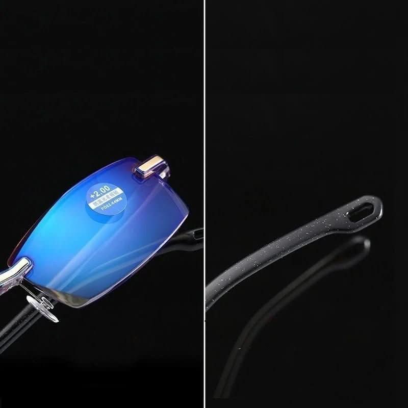Stylish unisex progressive reading glasses, perfect for everyday wear and comfortable reading.