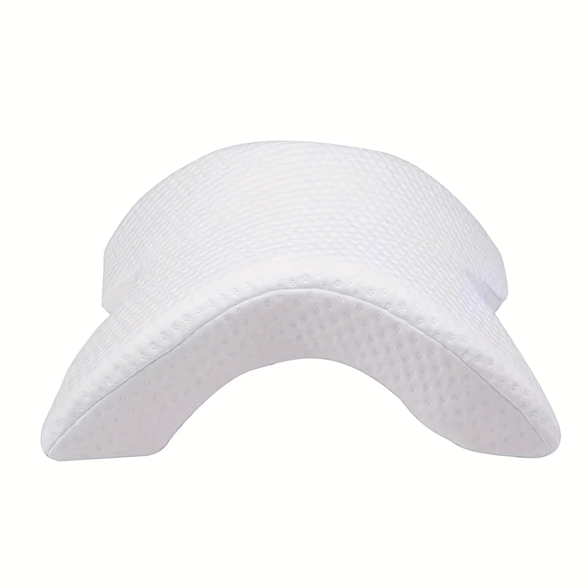 Plush memory foam neck pillow, offering superior support & comfort for relaxation at home or while traveling.