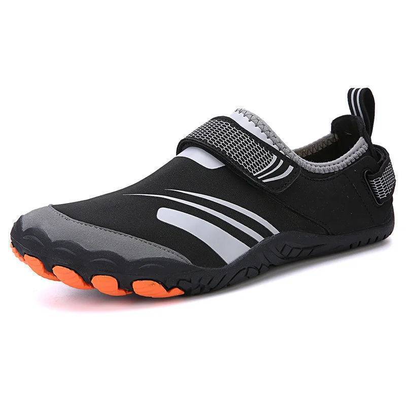Quick-dry water shoes in a vibrant color, ready for swimming & beach exploration