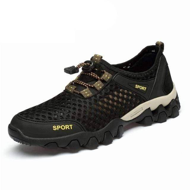 Unisex quick-dry wading shoes for outdoor adventures, offering breathability and traction for hiking and camping.
