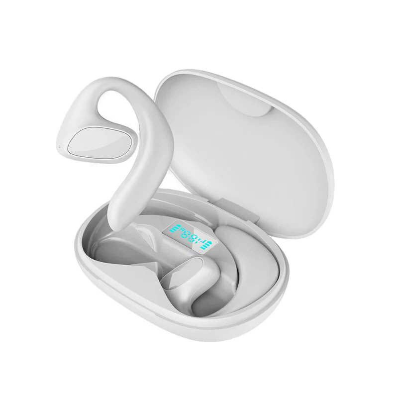 Wireless real-time language translator earbuds, an essential audio gadget for travel & seamless global communication.