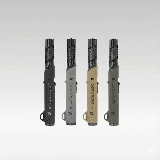 Unisex rechargeable candle lighter, sleek ergonomic design, ideal for camping and kitchen use.