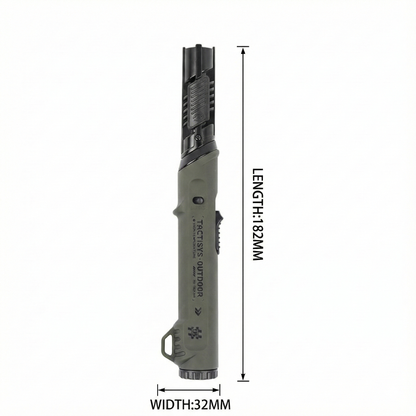 Camping essentials featuring a rechargeable lighter, ideal for starting campfires reliably.