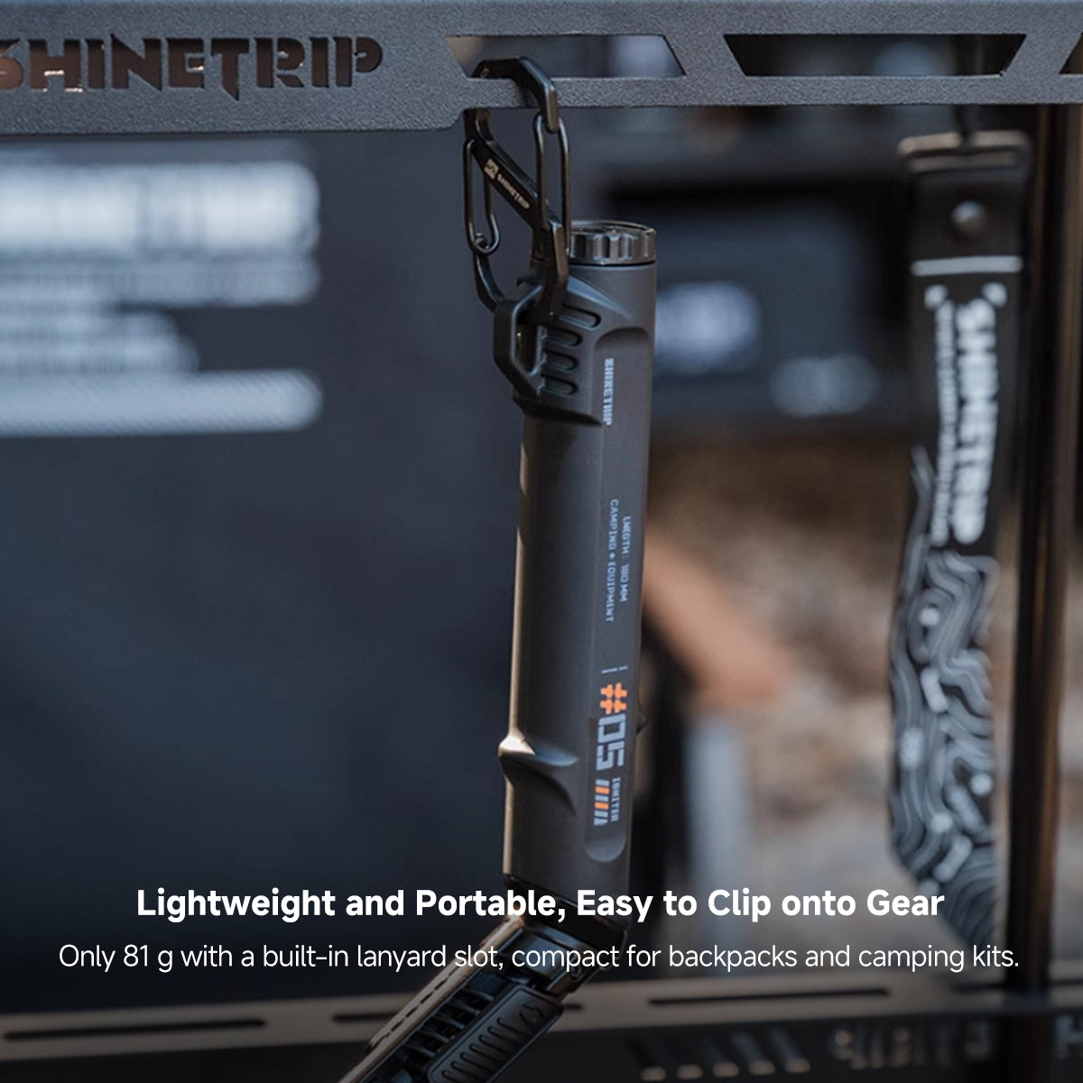Hand holding a rechargeable candle lighter, demonstrating its lightweight and portable design.